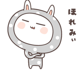 rabbit ver02 -kansai- sticker #7082273