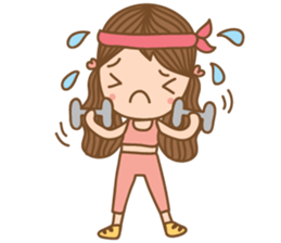 Yaimai : sassy girl Ver.2 sticker #7082328