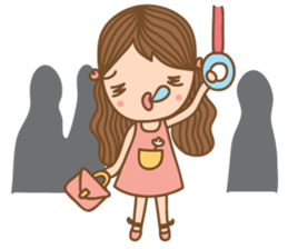 Yaimai : sassy girl Ver.2 sticker #7082355