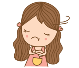 Yaimai : sassy girl Ver.2 sticker #7082357