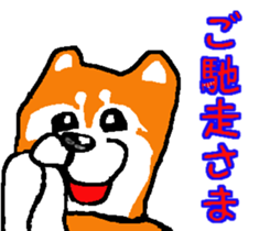 Shiba inu MOMO chan the third as well! 2 sticker #7082533