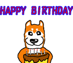 Shiba inu MOMO chan the third as well! 2 sticker #7082551