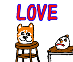 Shiba inu MOMO chan the third as well! 2 sticker #7082557