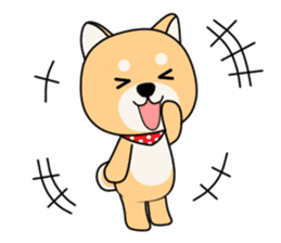 Cute! Shiba inu!!(Japanese Shiba dog) sticker #7082765