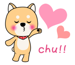 Cute! Shiba inu!!(Japanese Shiba dog) sticker #7082767