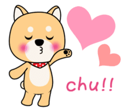 Cute! Shiba inu!!(Japanese Shiba dog) sticker #7082767