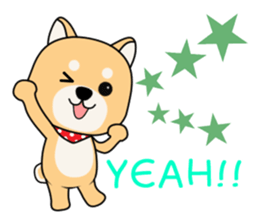 Cute! Shiba inu!!(Japanese Shiba dog) sticker #7082777