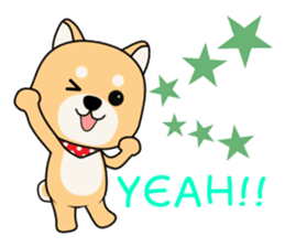 Cute! Shiba inu!!(Japanese Shiba dog) sticker #7082777