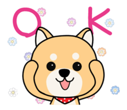Cute! Shiba inu!!(Japanese Shiba dog) sticker #7082778