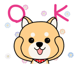 Cute! Shiba inu!!(Japanese Shiba dog) sticker #7082778