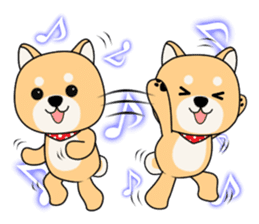 Cute! Shiba inu!!(Japanese Shiba dog) sticker #7082781