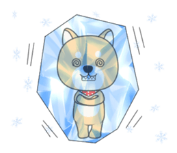 Cute! Shiba inu!!(Japanese Shiba dog) sticker #7082782
