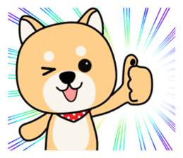 Cute! Shiba inu!!(Japanese Shiba dog) sticker #7082786