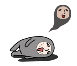 Zentai-man summer days sticker #7082804