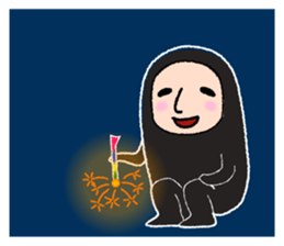 Zentai-man summer days sticker #7082825