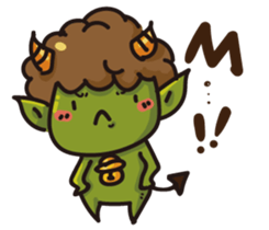 Monster Boyfriend and Girlfriend sticker #7083240