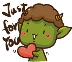 Monster Boyfriend and Girlfriend sticker #7083250