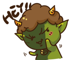 Monster Boyfriend and Girlfriend sticker #7083252