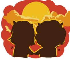 Monster Boyfriend and Girlfriend sticker #7083273