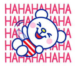 Marine bear Part2 : Tricolor color sticker #7083357