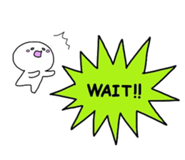 MIYO'S White creatures sticker #7083683