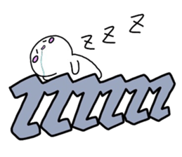 MIYO'S White creatures sticker #7083698