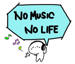 MIYO'S White creatures sticker #7083700