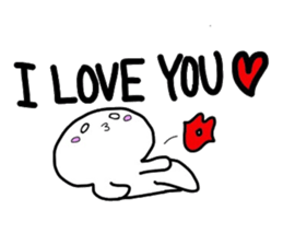 MIYO'S White creatures sticker #7083701