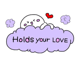 MIYO'S White creatures sticker #7083703