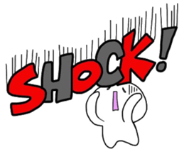 MIYO'S White creatures sticker #7083706