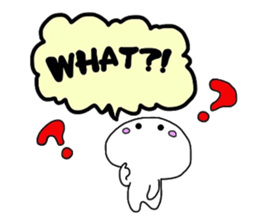 MIYO'S White creatures sticker #7083708