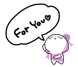 MIYO'S White creatures sticker #7083712