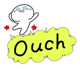 MIYO'S White creatures sticker #7083716