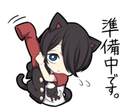 BLACK KITTEN 5 sticker #7084281