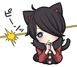 BLACK KITTEN 5 sticker #7084286