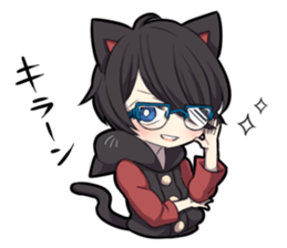 BLACK KITTEN 5 sticker #7084290