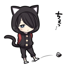 BLACK KITTEN 5 sticker #7084294