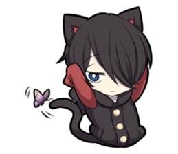BLACK KITTEN 5 sticker #7084298