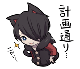 BLACK KITTEN 5 sticker #7084299