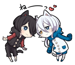 BLACK KITTEN 5 sticker #7084301