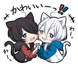 BLACK KITTEN 5 sticker #7084305