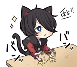 BLACK KITTEN 5 sticker #7084309