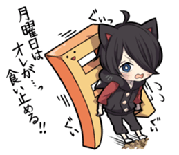 BLACK KITTEN 5 sticker #7084319