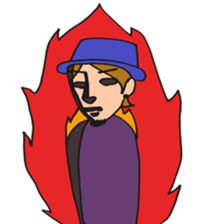 Smily didgeridoo sticker #7084431