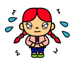 Daily life of friends 4. sticker #7084639