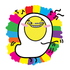 Fried egg's daily life