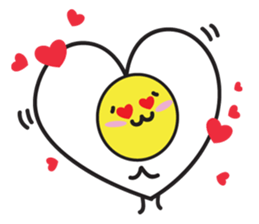 Fried egg's daily life sticker #7084680