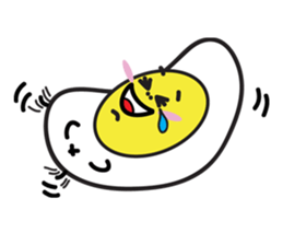 Fried egg's daily life sticker #7084681