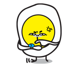 Fried egg's daily life sticker #7084682