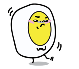Fried egg's daily life sticker #7084683